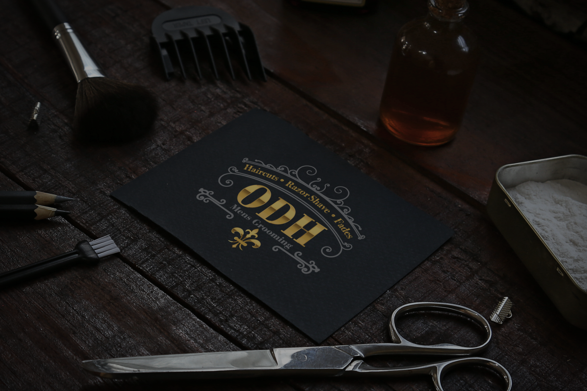 ODH New Orleans Barbershop Mockup